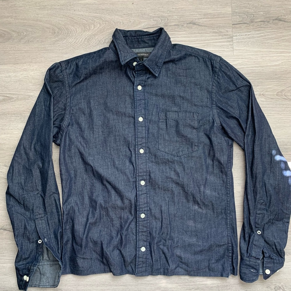 Banana republic button up Denim Shirt